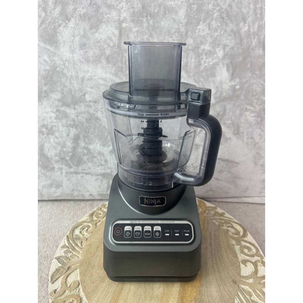 Ninja BN Series 30 Auto-IQ Professional Food Processor 850W 9-Cup Gray